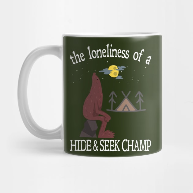 The Lonliness of a Hide & Seek Champ by Blended Designs